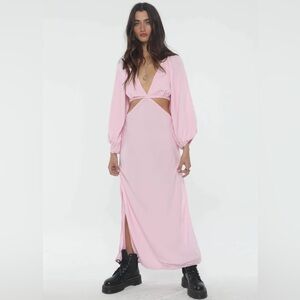 JEN'S PIRATE BOOTY Rio Sonora Dress in Rio Baby Pink Coquette Girlcore size med